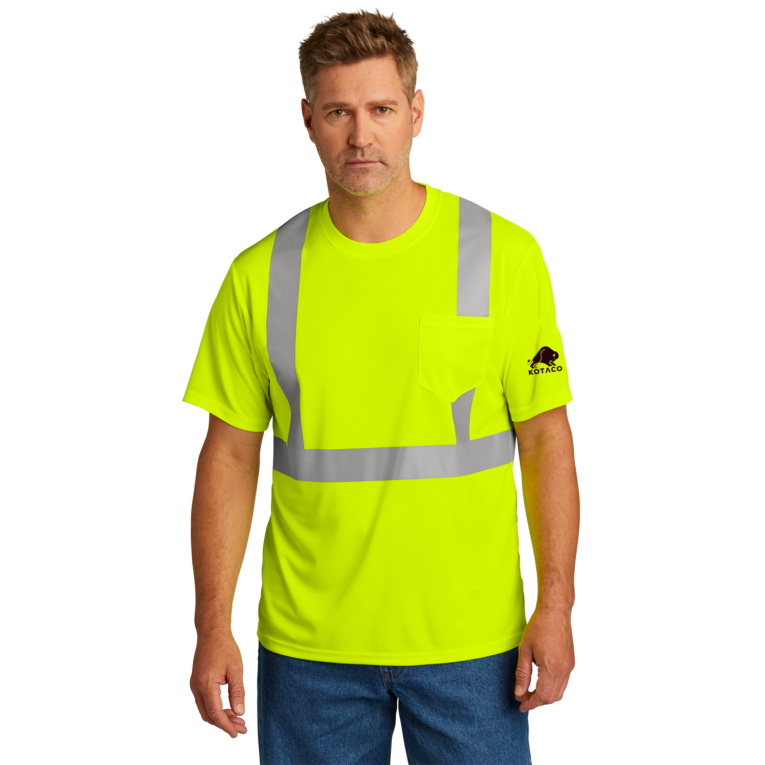 CornerStone® ANSI 107 Class 2 Mesh Tee — Kotaco Webstore